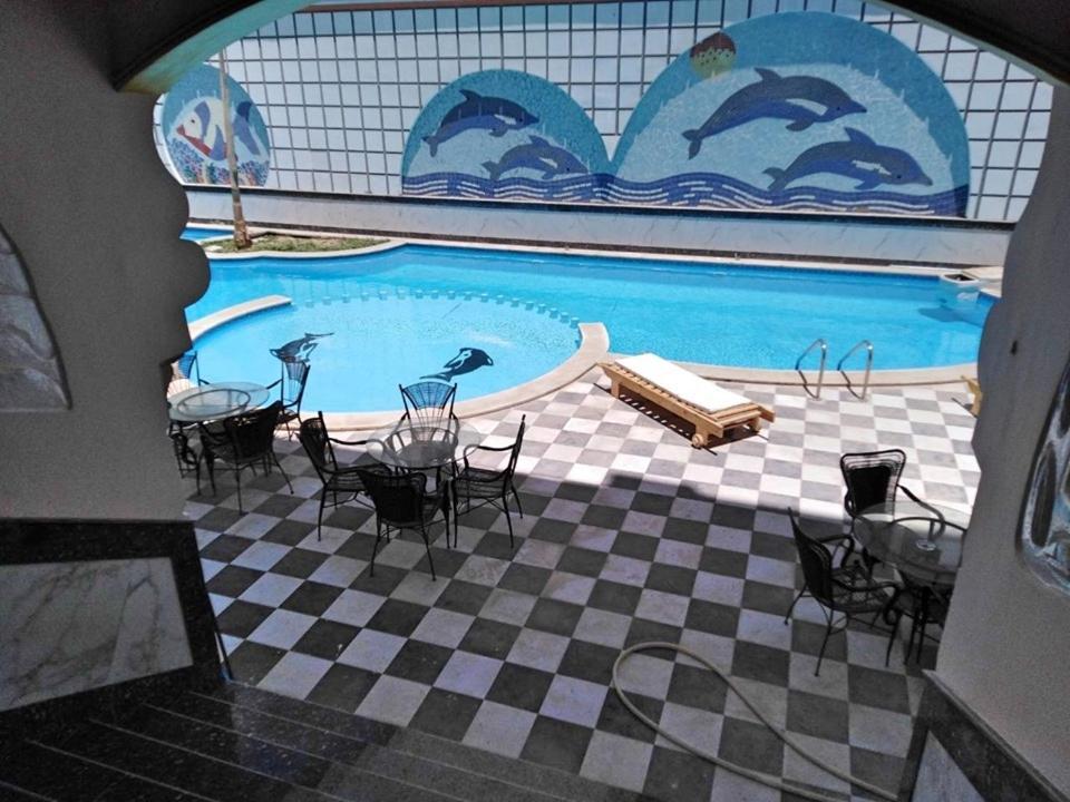 Studio Pool View Next To The Marina,Sheraton Plaza 320 Hurghada Bagian luar foto