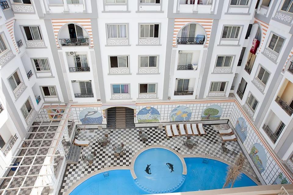 Studio Pool View Next To The Marina,Sheraton Plaza 320 Hurghada Bagian luar foto
